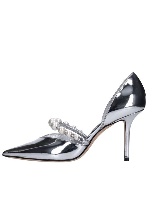 Décolleté Aurelie in pelle JIMMY CHOO | AURELIE 85 QURARGENTO
